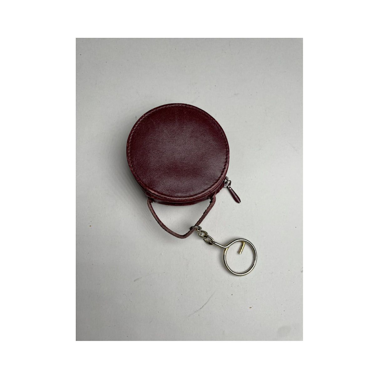 Dior Lady Burgundy Patent Leather Purse Size ONE SIZE - 3 Thumbnail