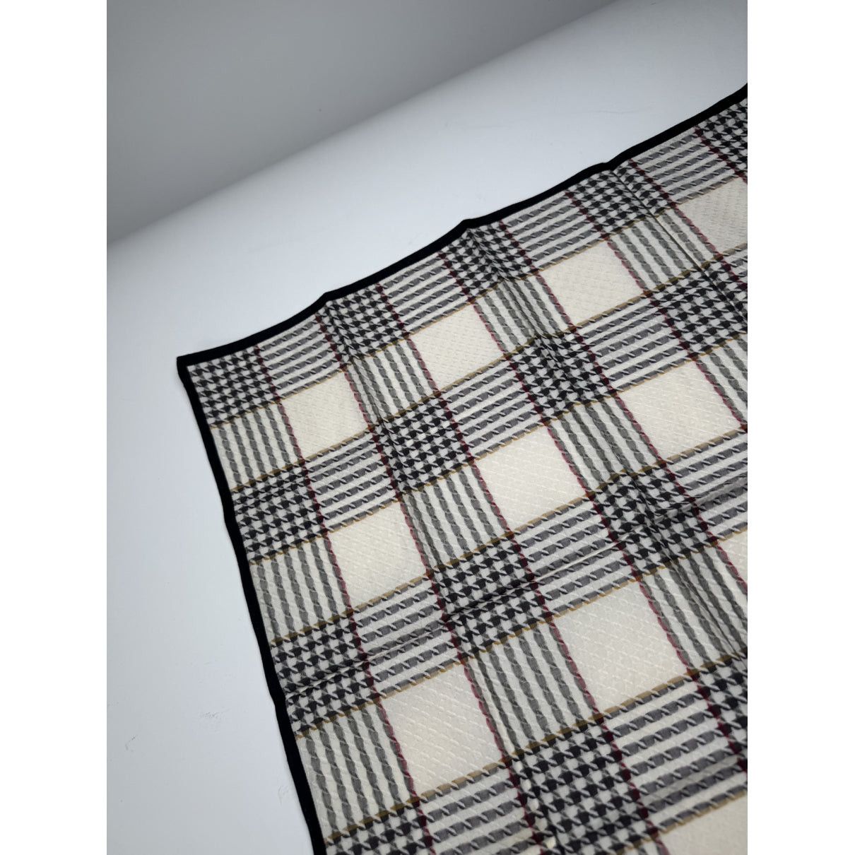 Dior Mitzah Oblique Grey Cotton Scarf Size ONE SIZE - 4 Thumbnail