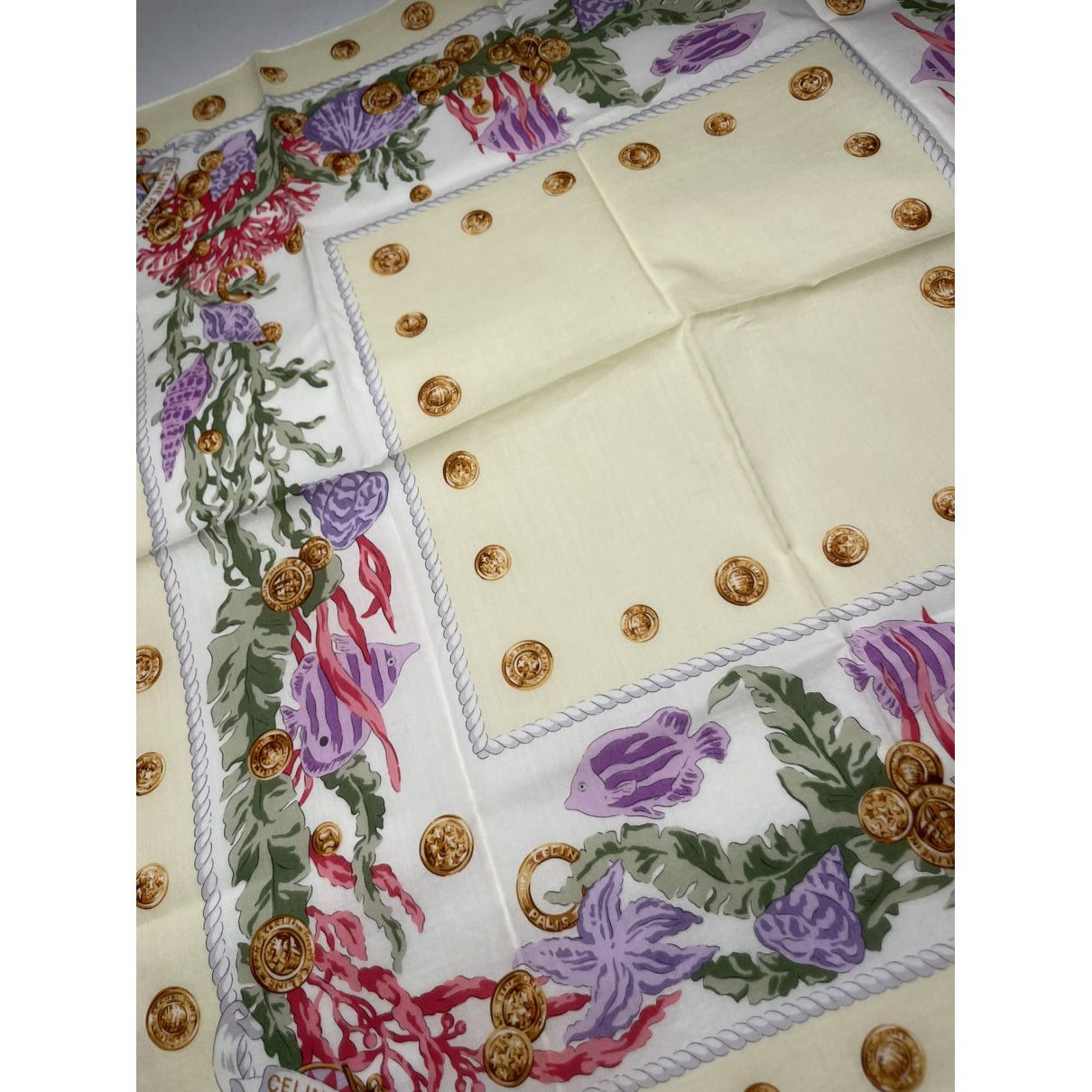 Celine Other Silk Scarf Size ONE SIZE - 4 Thumbnail