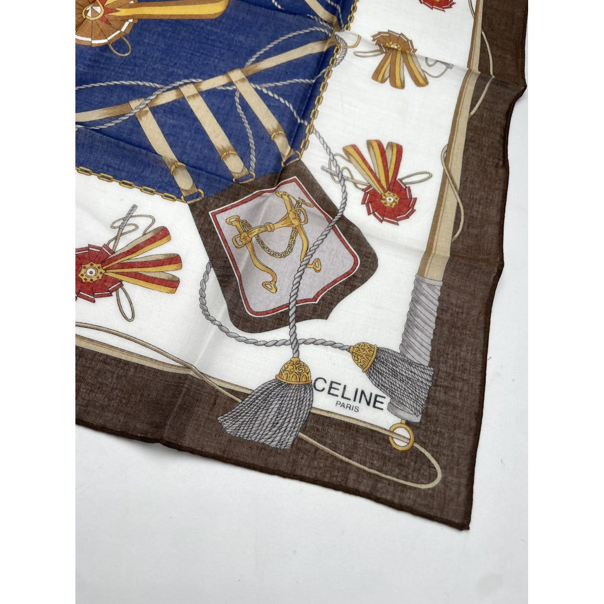 Celine Multicolour Silk Silk Handkerchief Size ONE SIZE - 2 Thumbnail