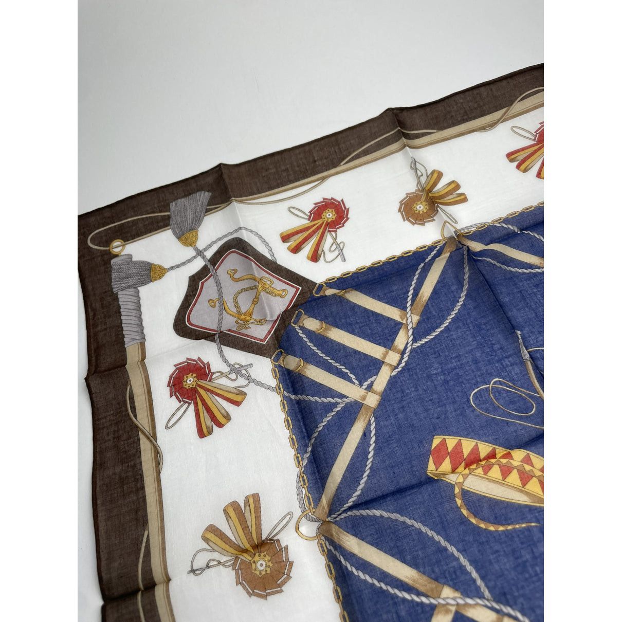 Celine Multicolour Silk Silk Handkerchief Size ONE SIZE - 4 Thumbnail