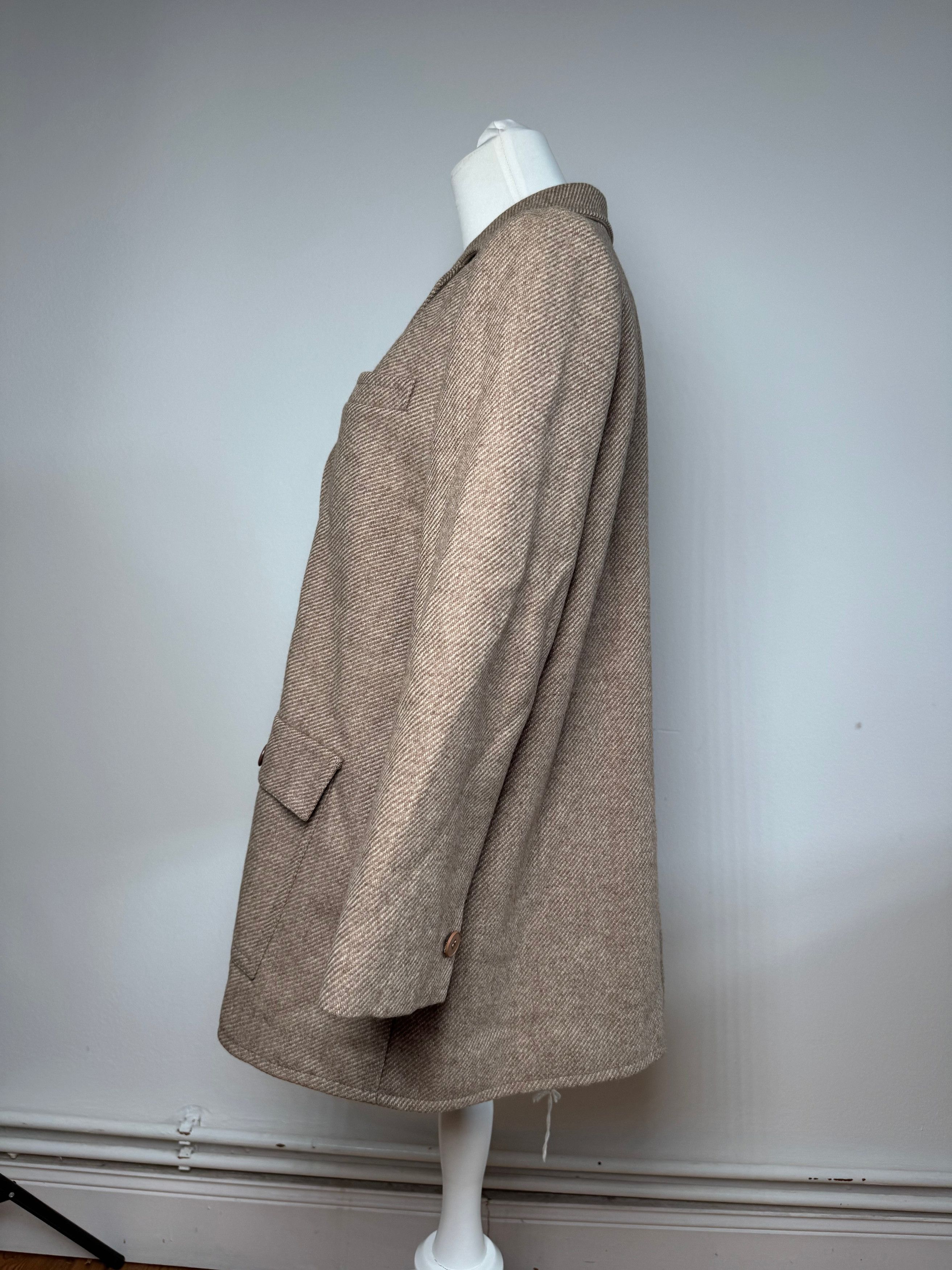 Dior Vintage Wool Trench M Brown Size M / US 6-8 / IT 42-44 - 2 Thumbnail