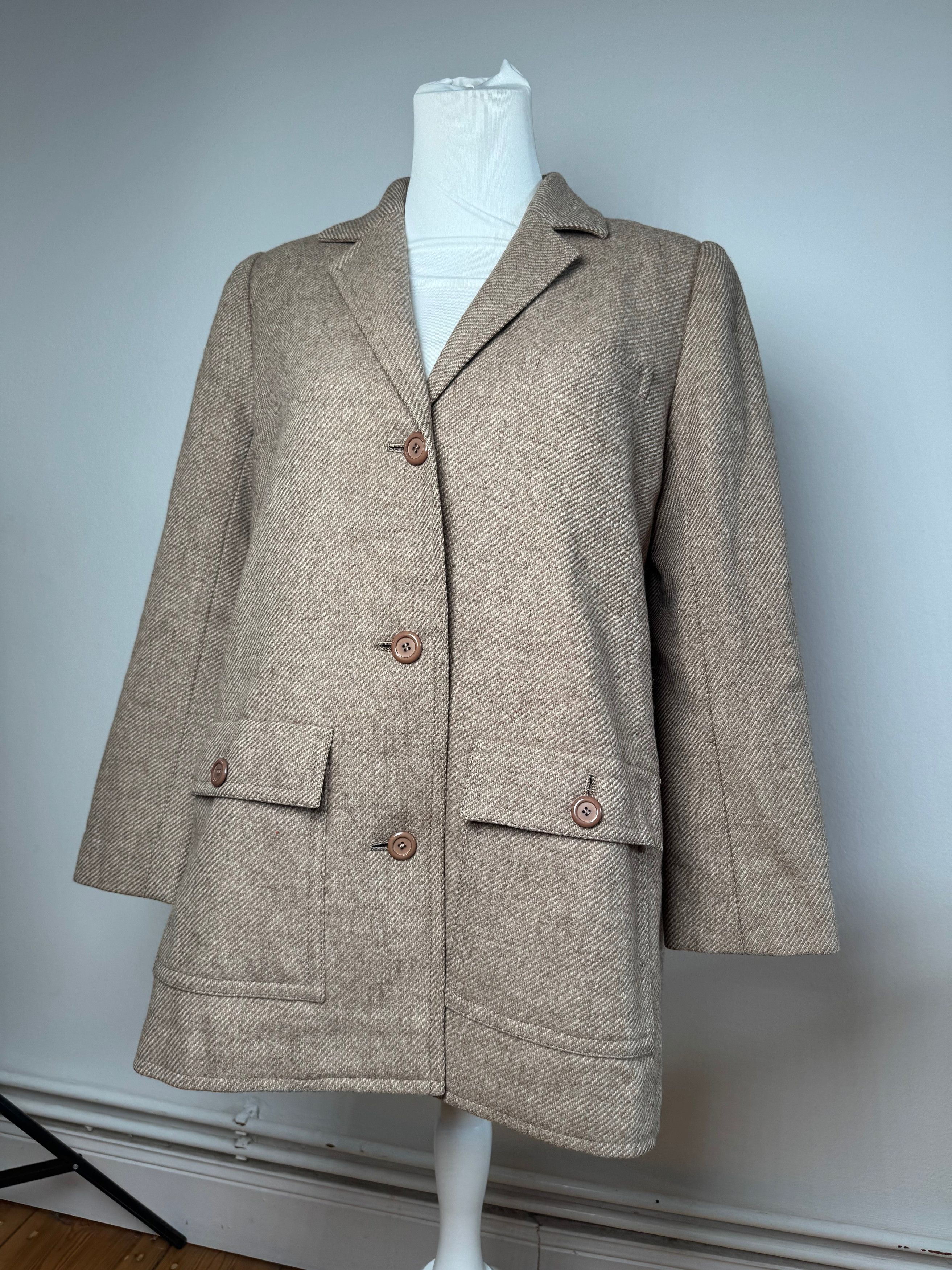 Dior Vintage Wool Trench M Brown Size M / US 6-8 / IT 42-44 - 13 Thumbnail