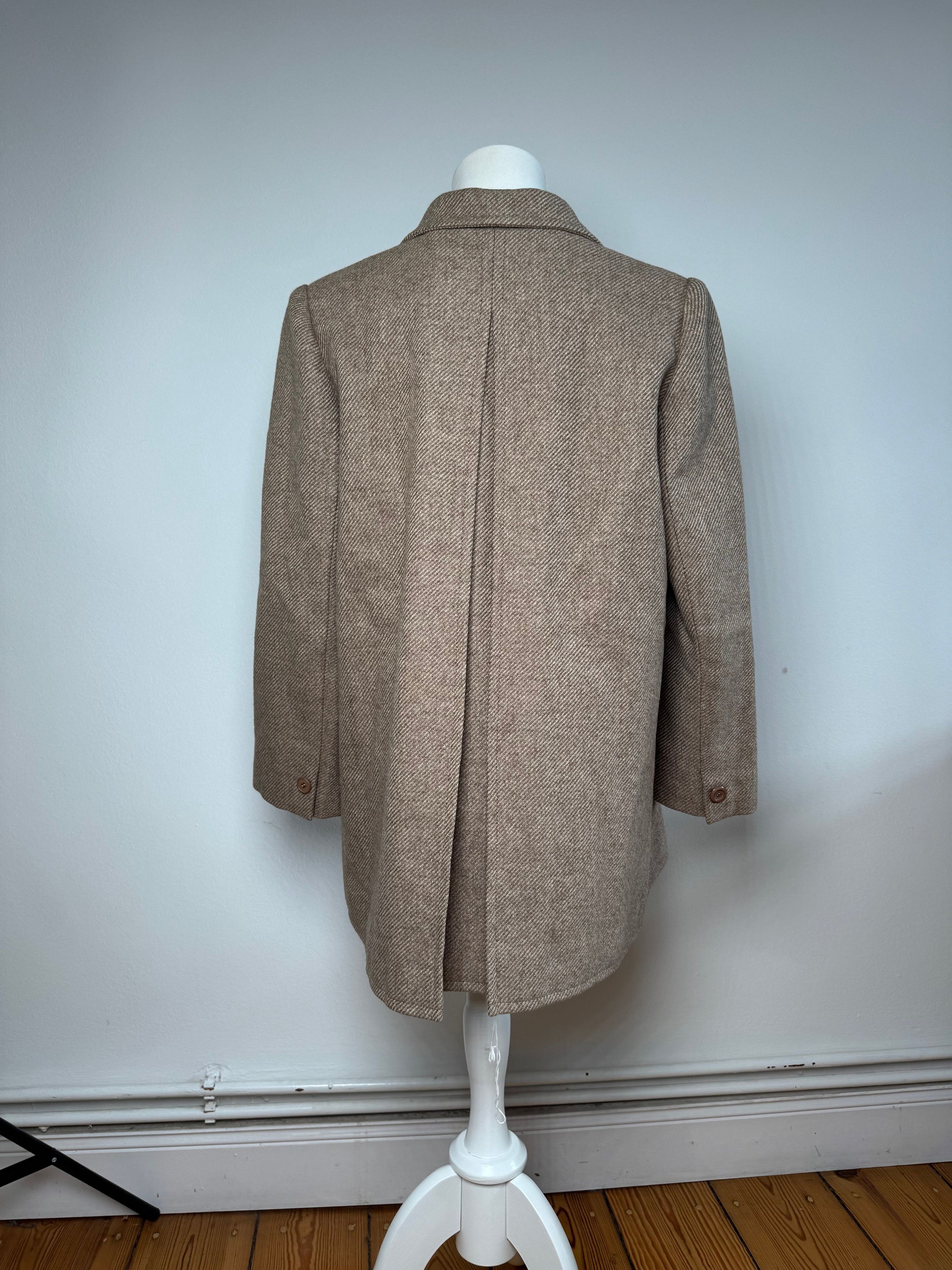 Dior Vintage Wool Trench M Brown Size M / US 6-8 / IT 42-44 - 3 Thumbnail