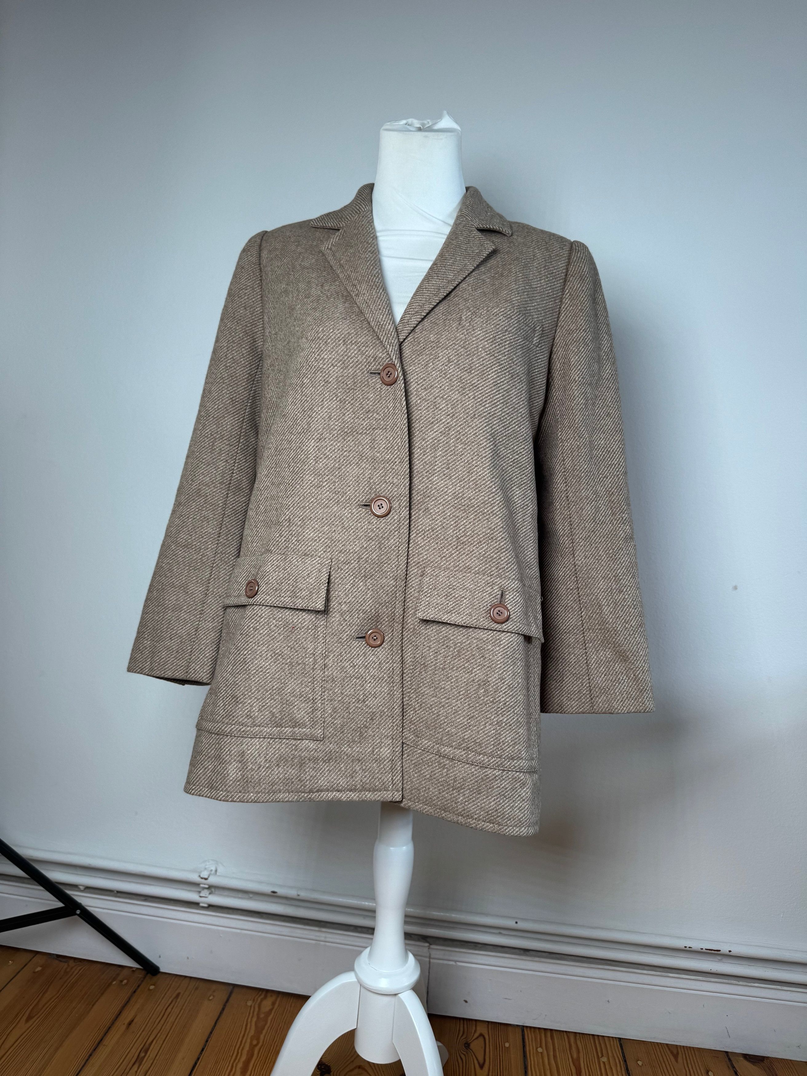 Dior Vintage Wool Trench M Brown Size M / US 6-8 / IT 42-44 - 7 Thumbnail