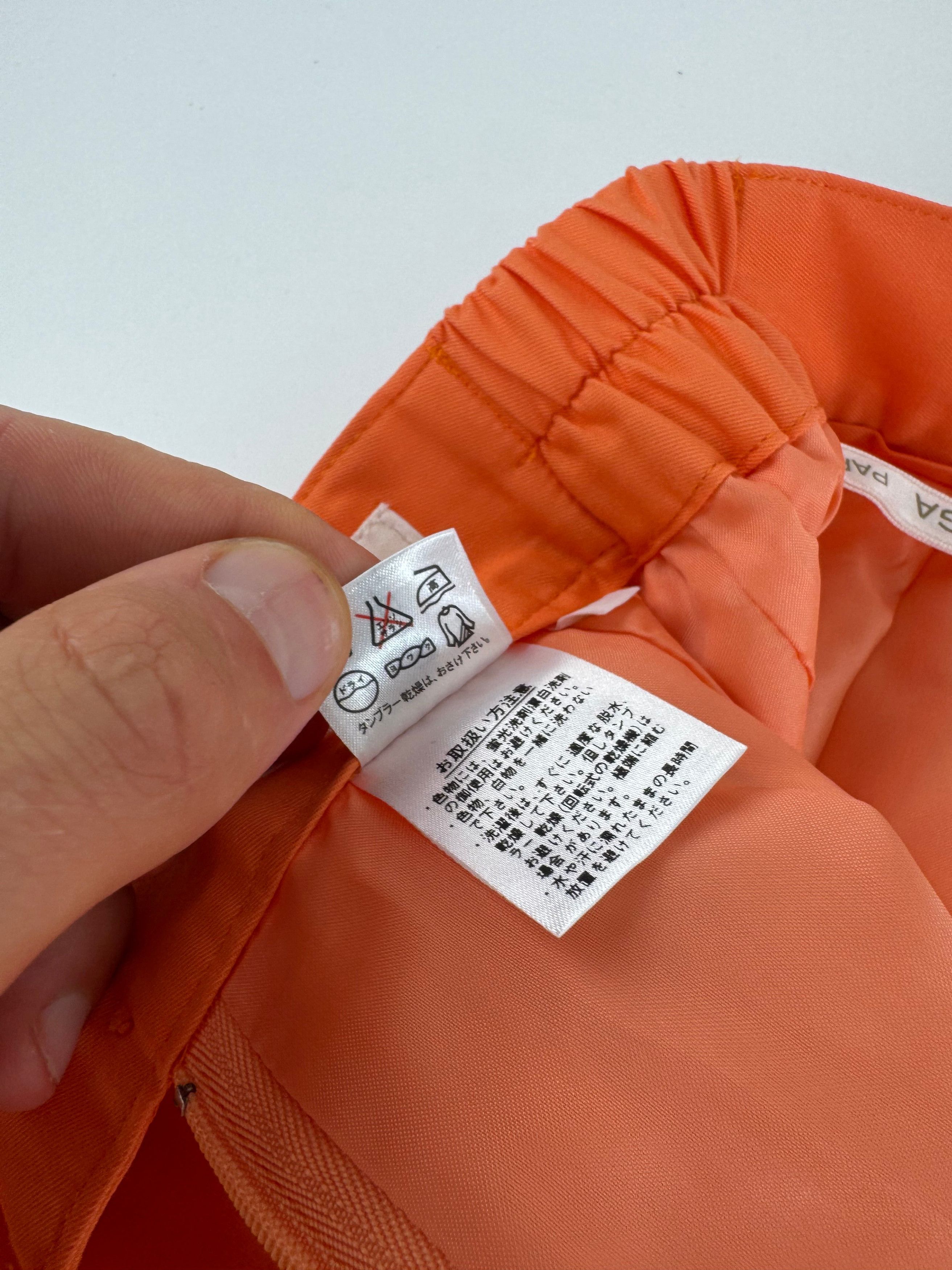 Balenciaga Vintage Skirt Orange 36/S Size 27" / US 4 / IT 40 - 14 Thumbnail