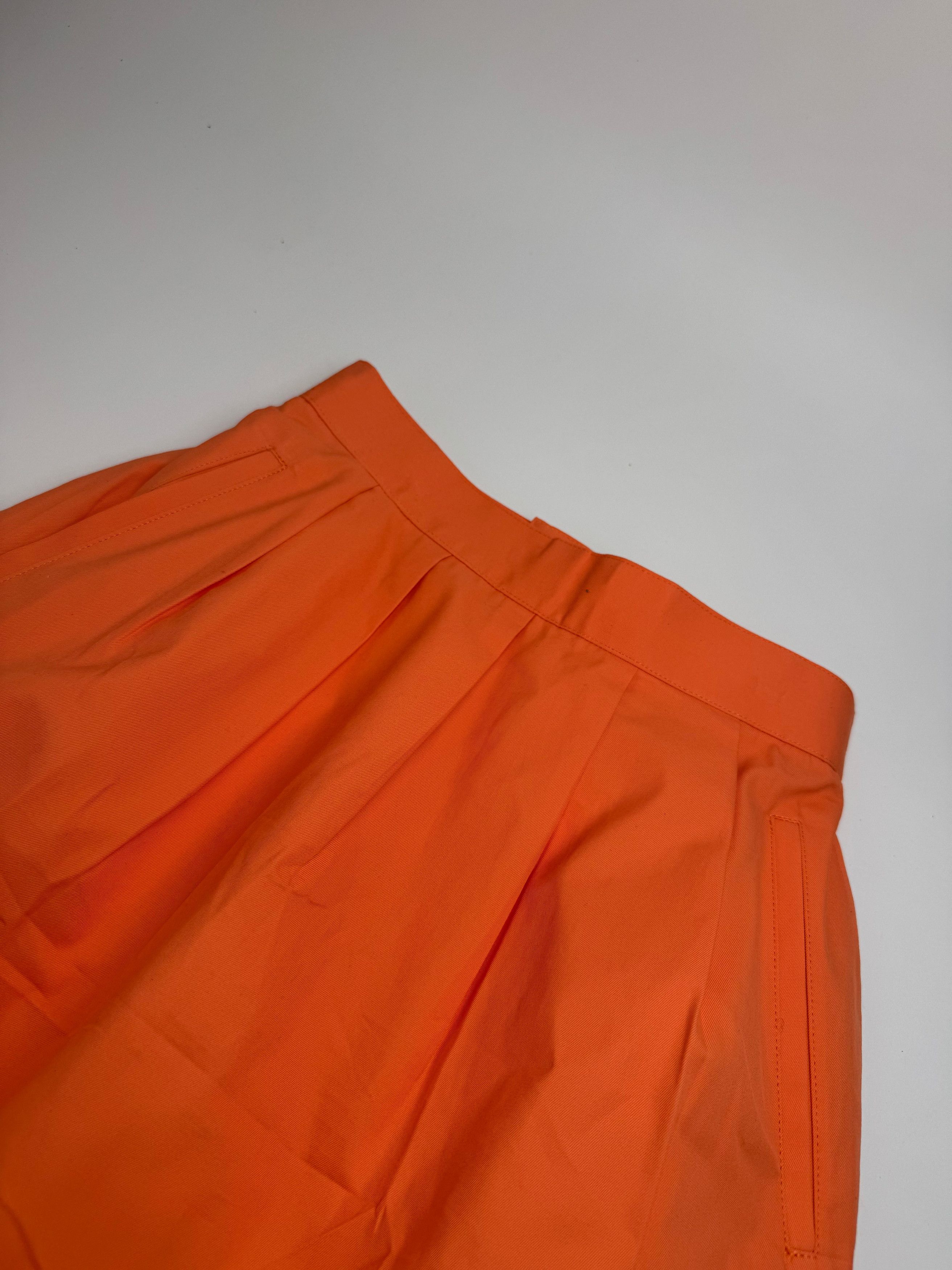 Balenciaga Vintage Skirt Orange 36/S Size 27" / US 4 / IT 40 - 6 Thumbnail