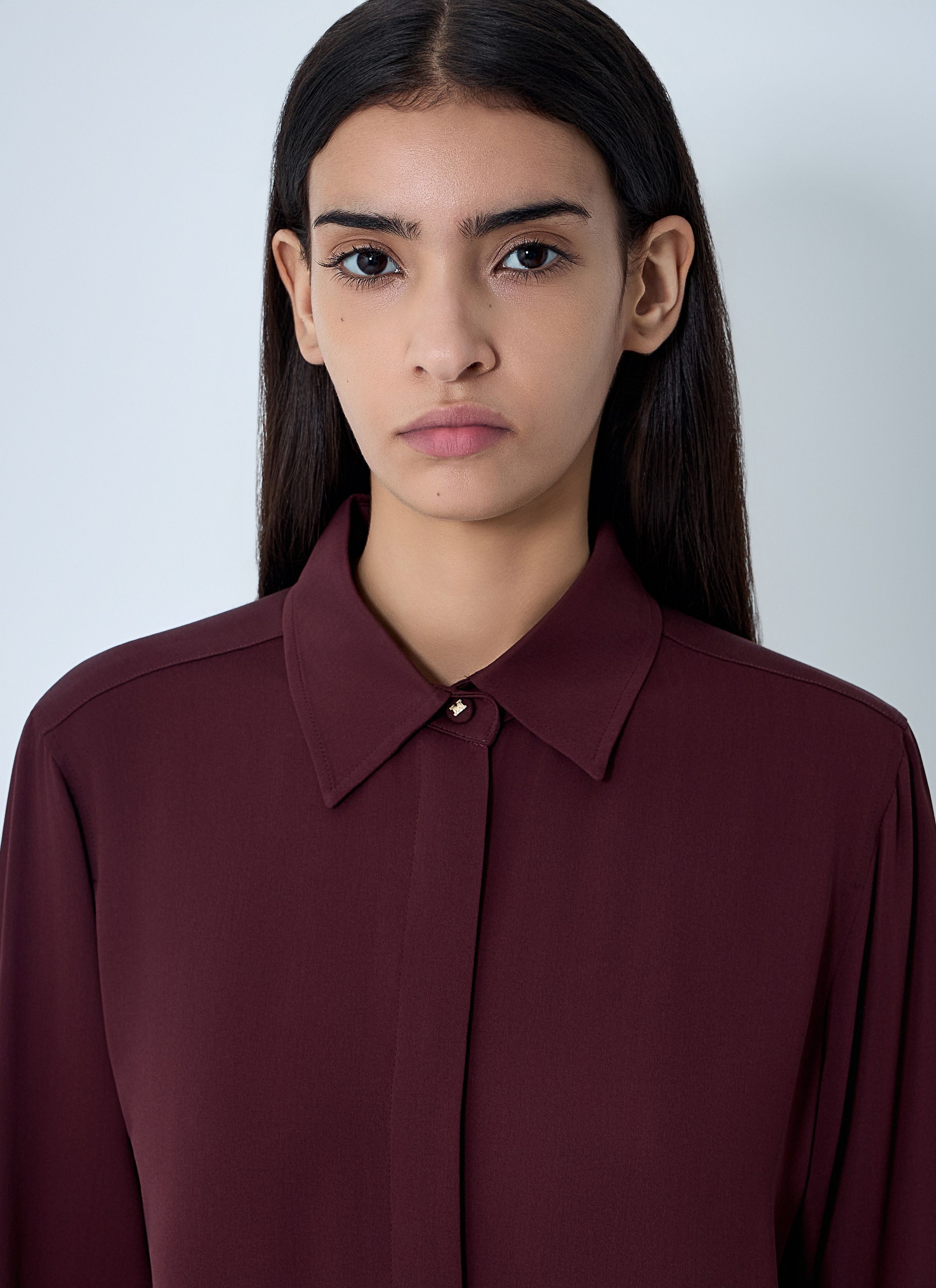 Max Mara Silk Shirt Size M / US 6-8 / IT 42-44 - 5 Thumbnail
