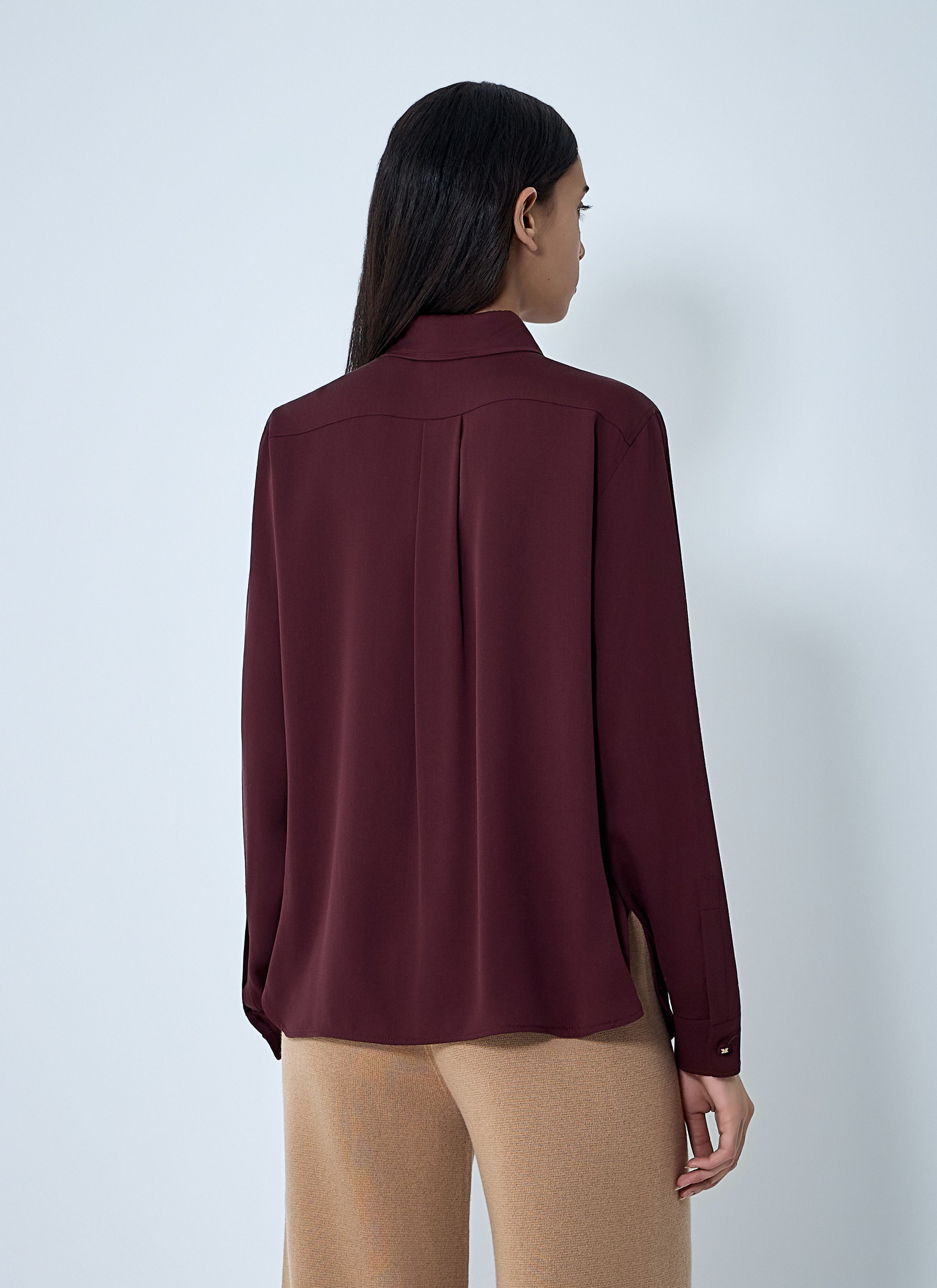 Max Mara Silk Shirt Size M / US 6-8 / IT 42-44 - 4 Thumbnail