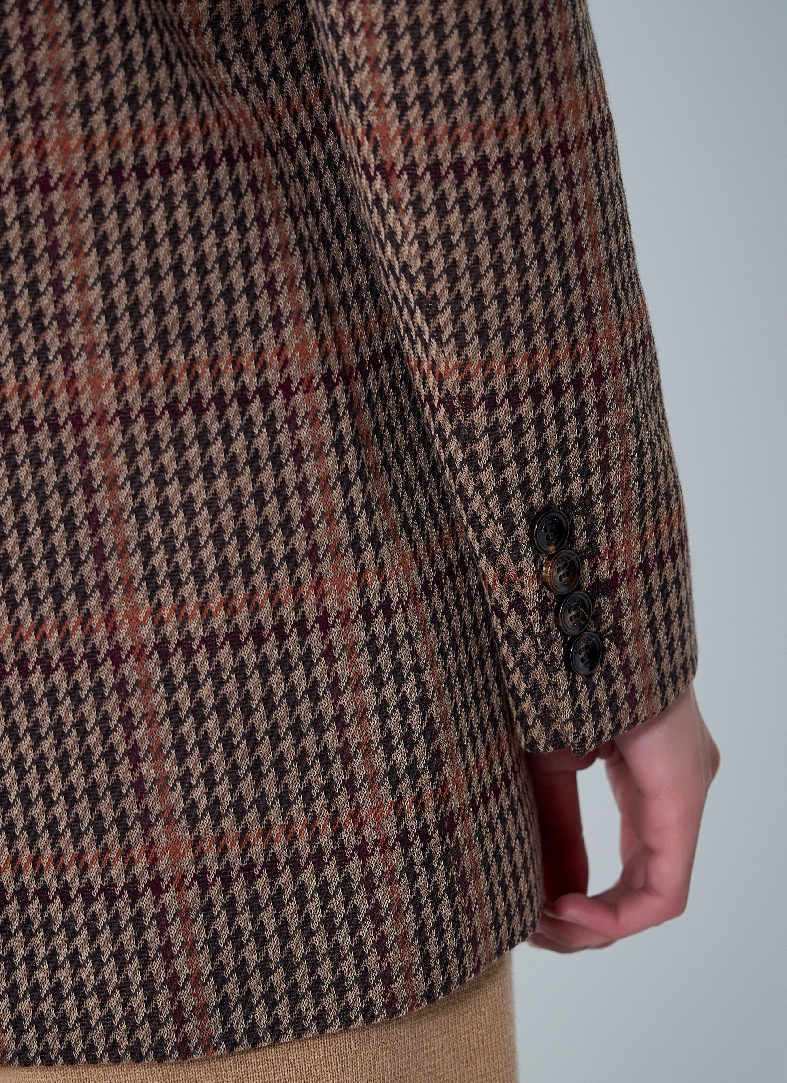 Max Mara Check Double-Breasted Blazer Size M / US 6-8 / IT 42-44 - 6 Thumbnail