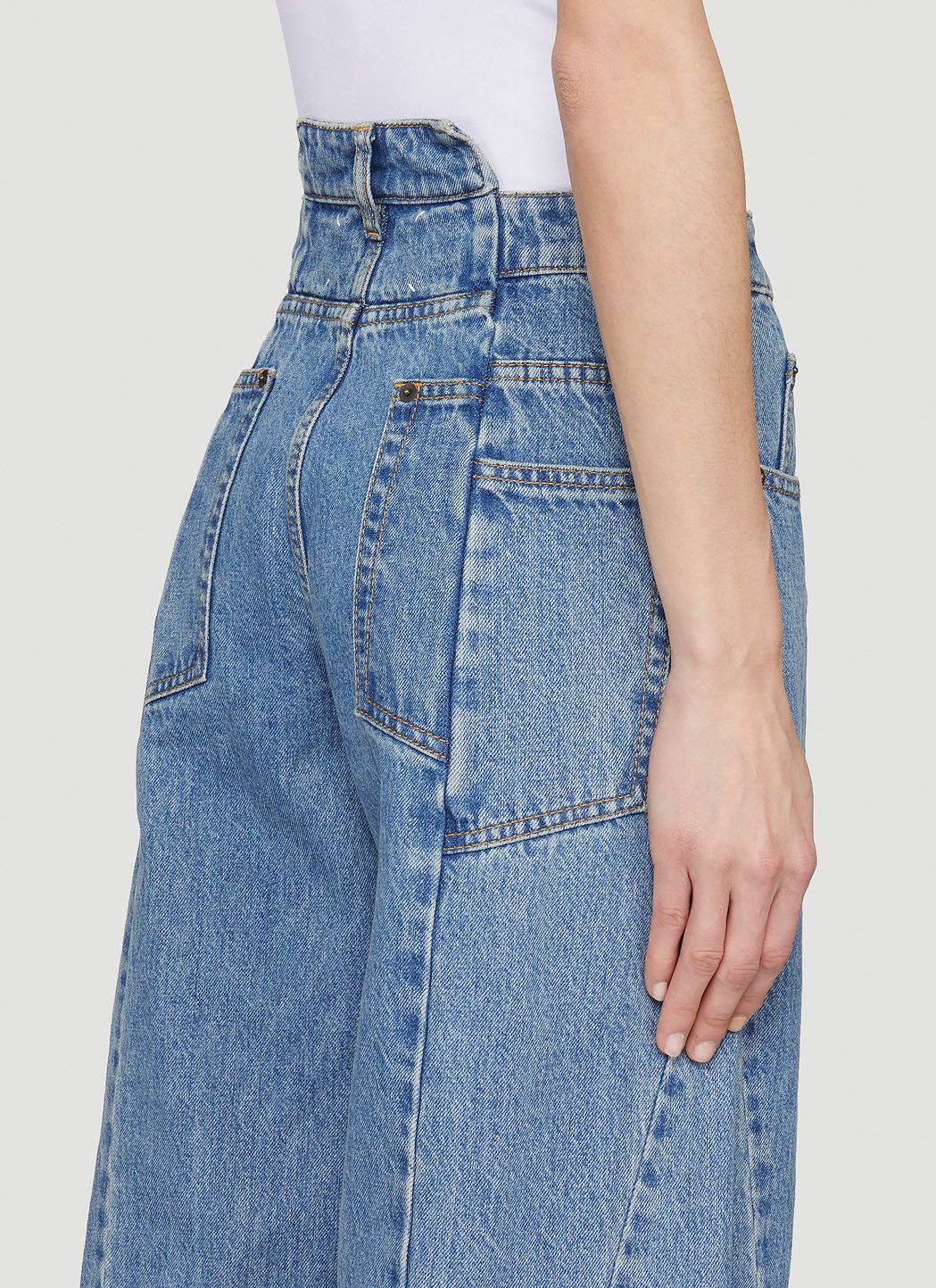 Maison Margiela Wide-Leg Jeans Size 28" / US 6 / IT 42 - 5 Thumbnail
