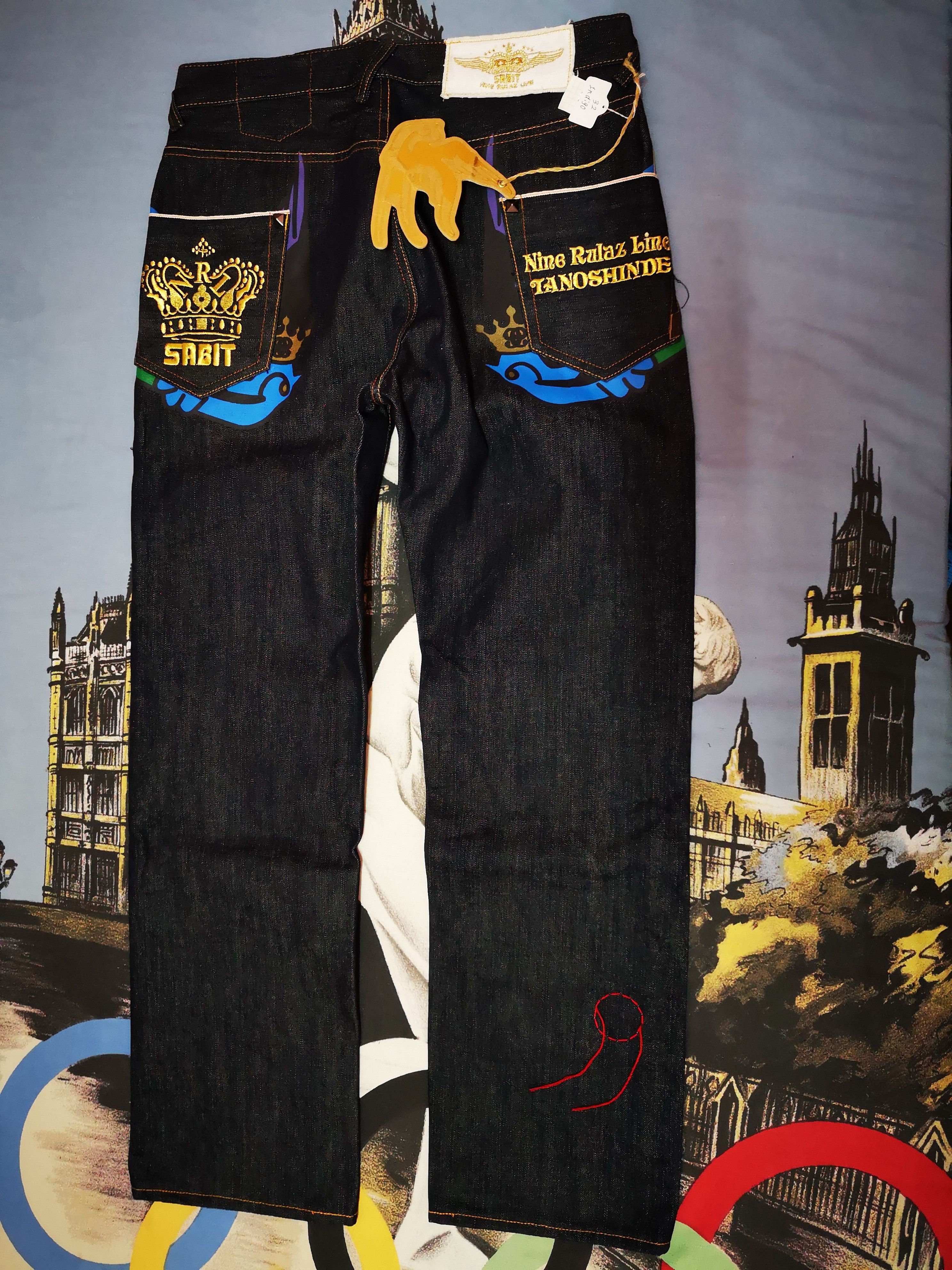 Sabit Nyc Sabit NYC nine rulaz line tanoshinde selvedge