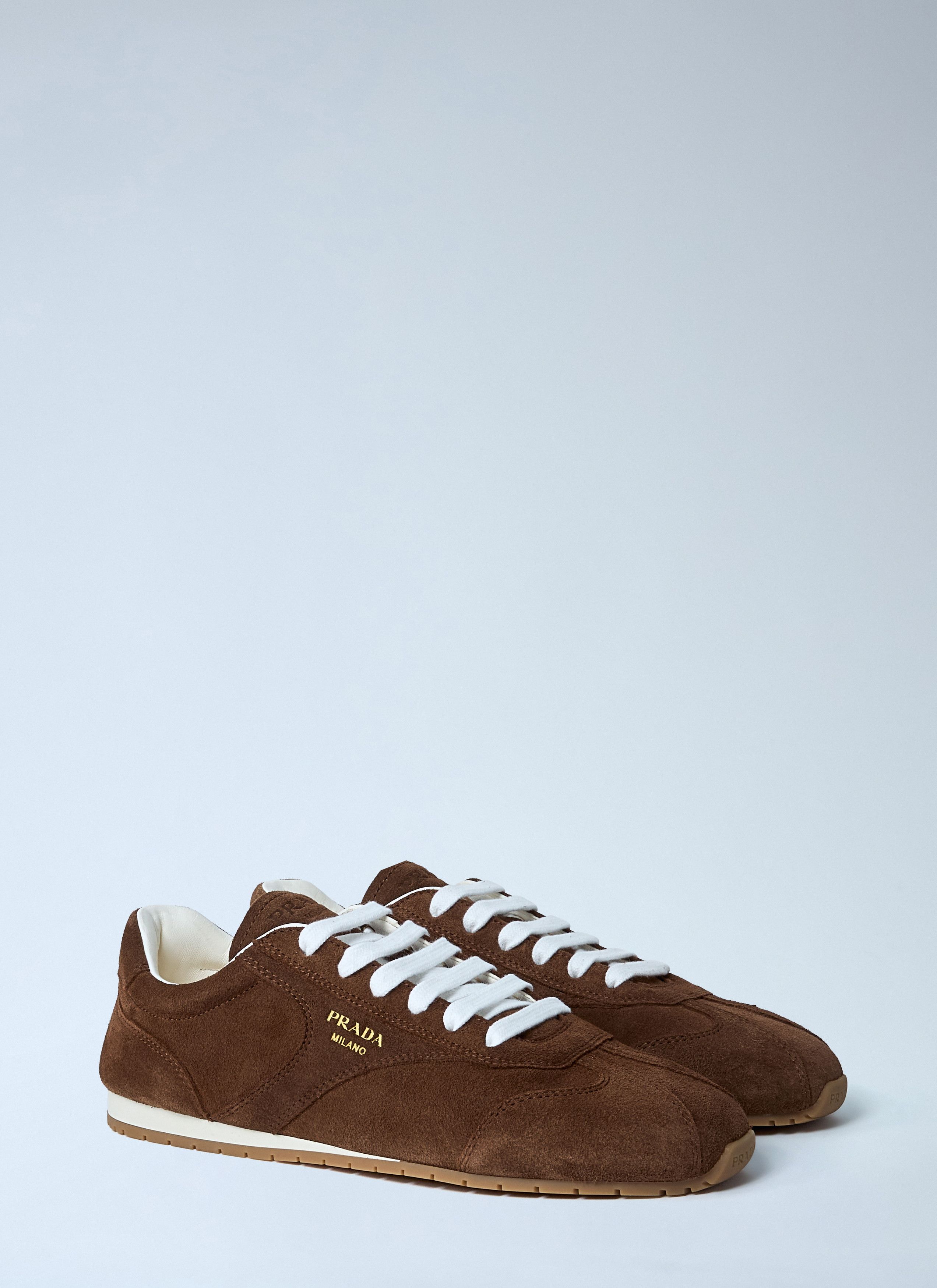 Prada Suede Sneakers Size US 8 / IT 38 - 2 Thumbnail