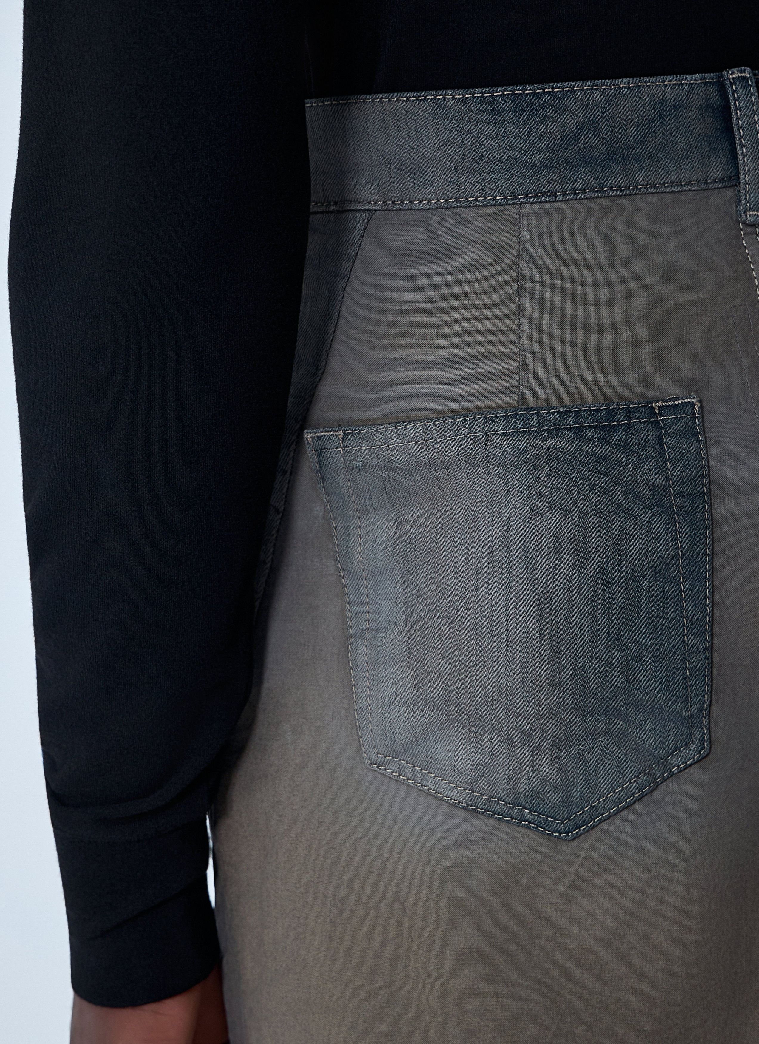 Rick Owens Slivered Midi Skirt Size US 28 / EU 44 - 6 Thumbnail