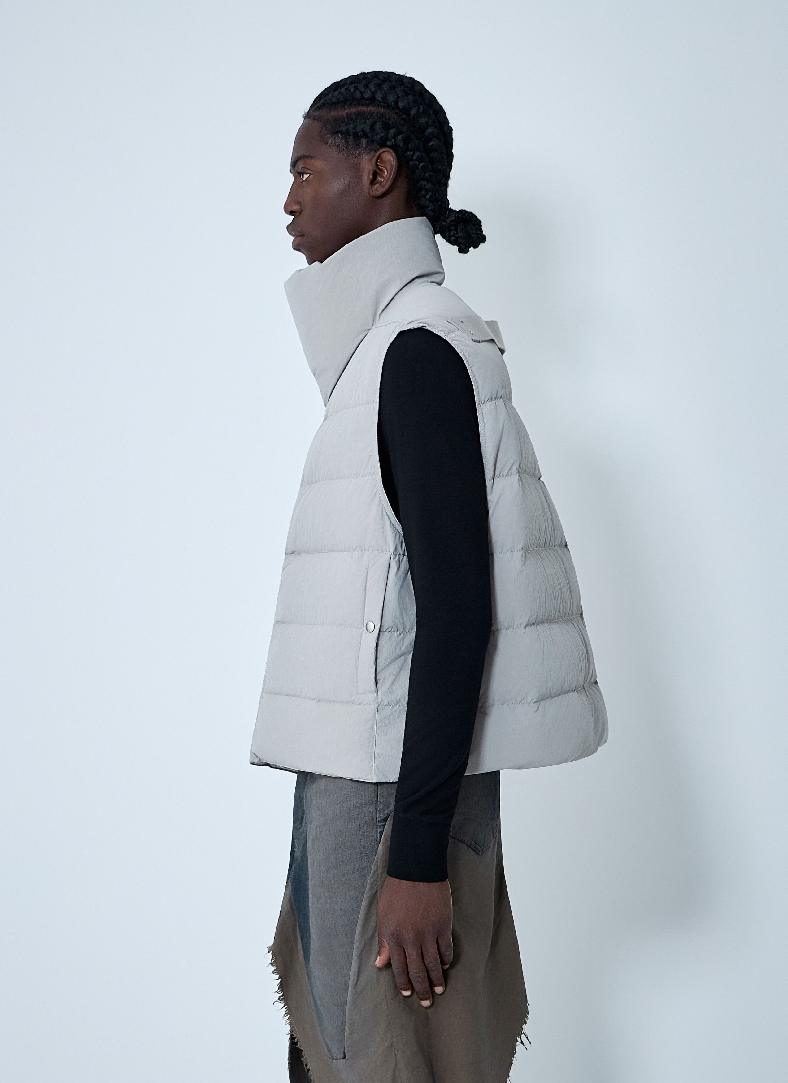 Rick Owens Flight Quilted Vest Size US M / EU 48-50 / 2 - 3 Thumbnail