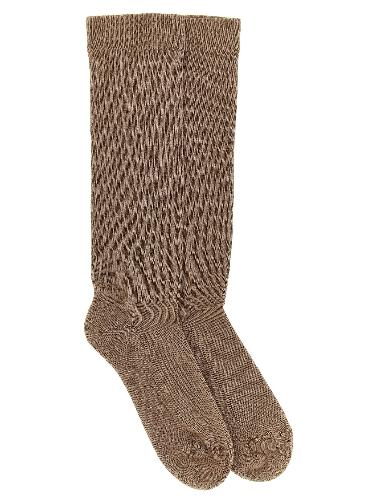 Rick Owens Drkshdw Jacquard Logo Socks Size ONE SIZE - 2 Thumbnail