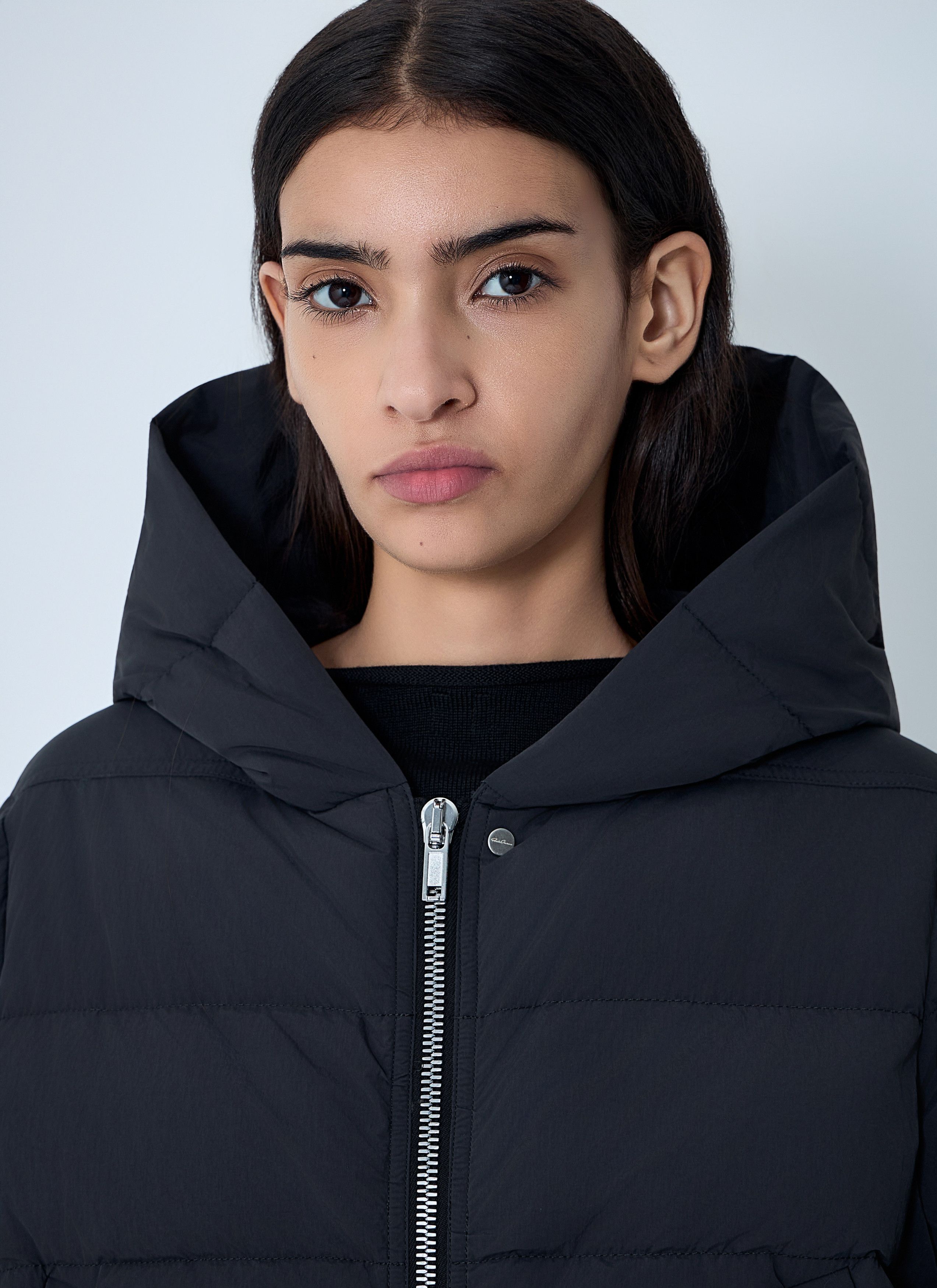 Rick Owens Hooded Down Jacket Size M / US 6-8 / IT 42-44 - 5 Thumbnail