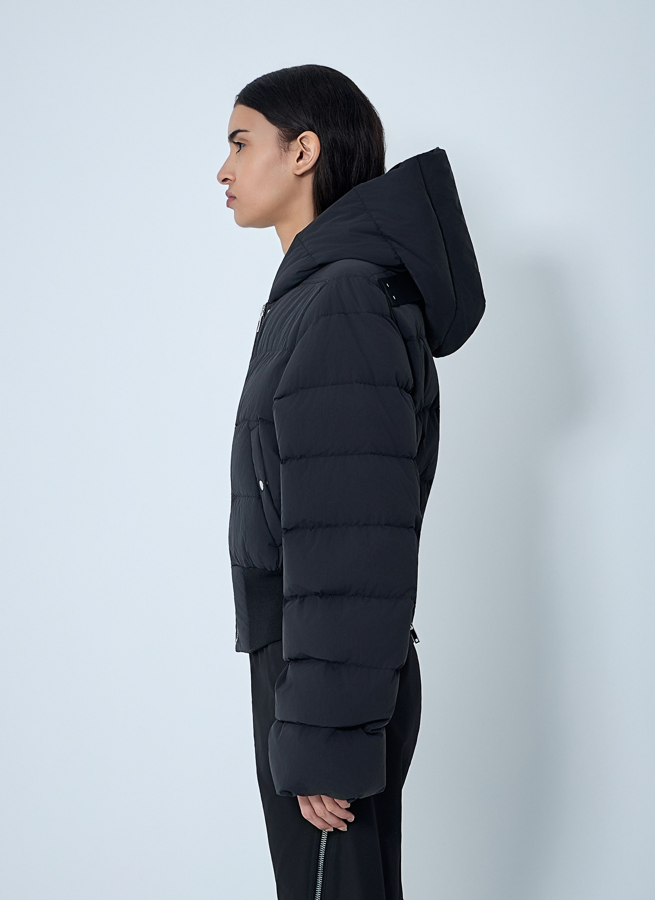 Rick Owens Hooded Down Jacket Size M / US 6-8 / IT 42-44 - 3 Thumbnail