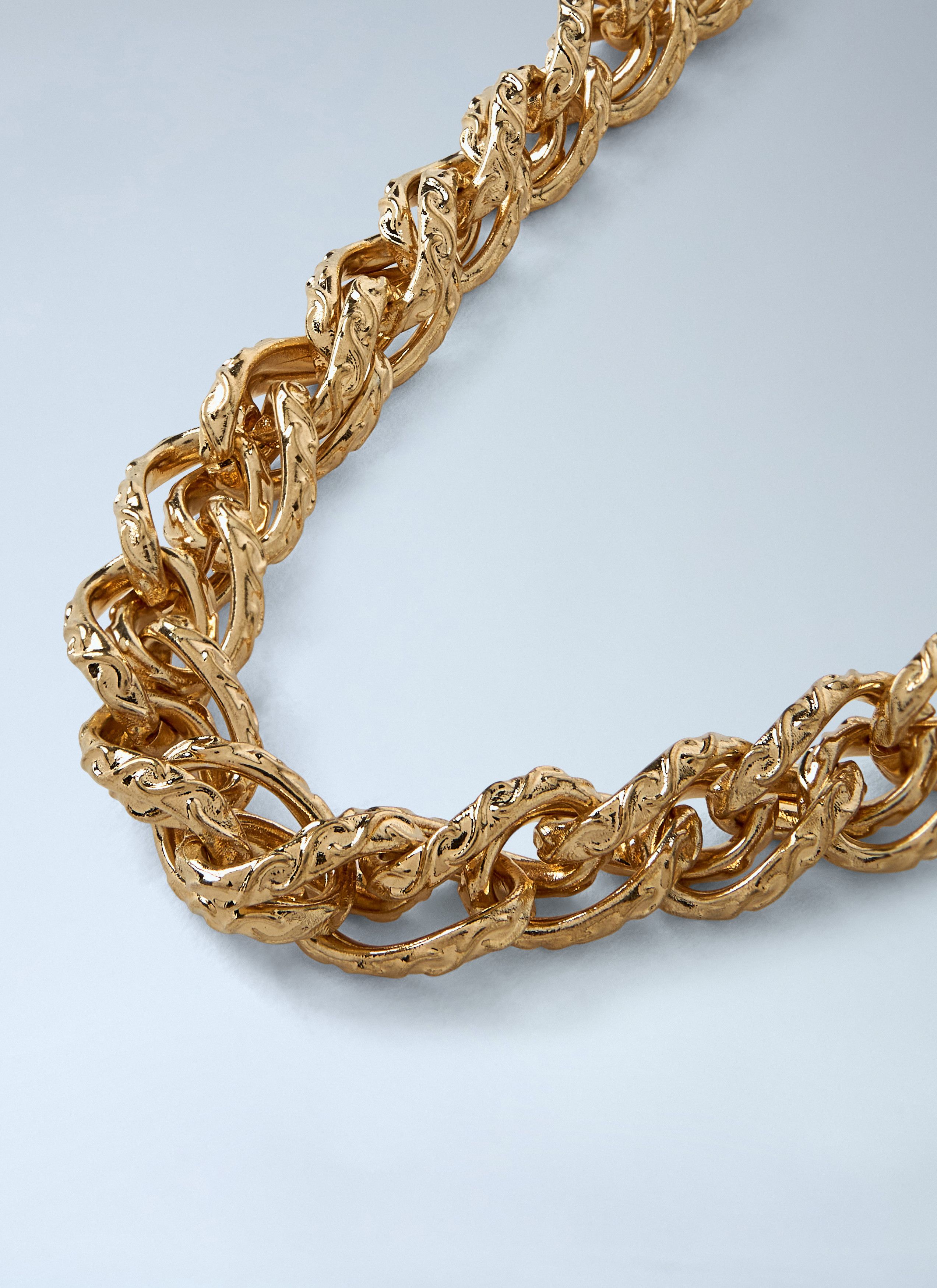Saint Laurent Paris Rope Chain Necklace Size ONE SIZE - 3 Thumbnail