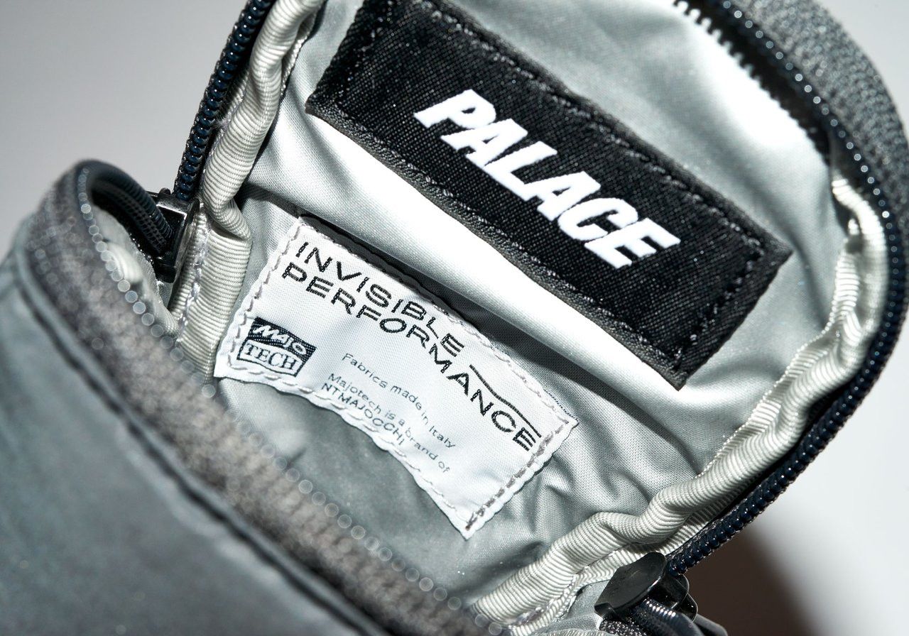 Palace Palace Deflecto Sling Sack Black Reflective | Grailed