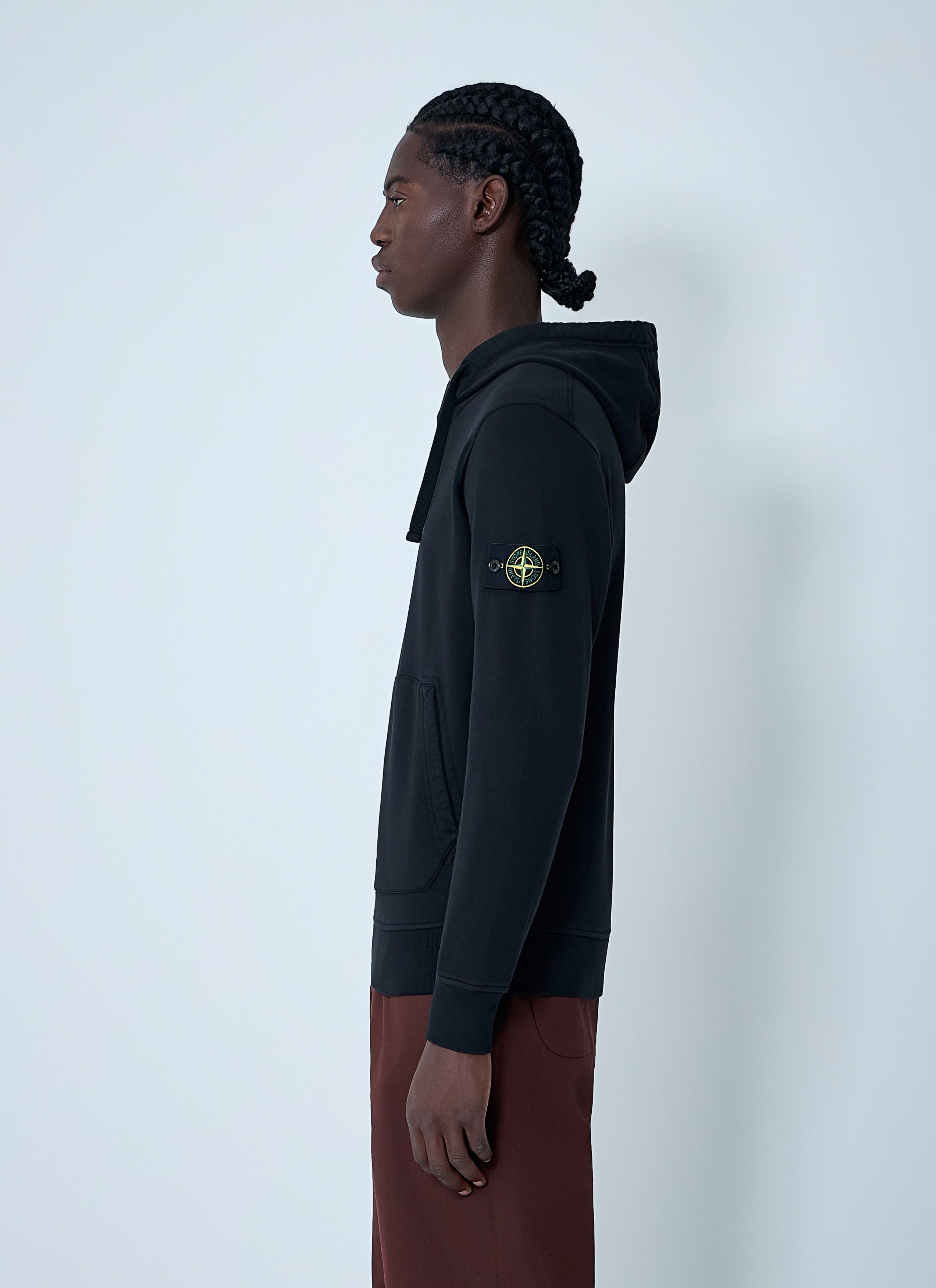 Stone Island Compass Patch Hooded Sweatshirt Size US S / EU 44-46 / 1 - 3 Thumbnail