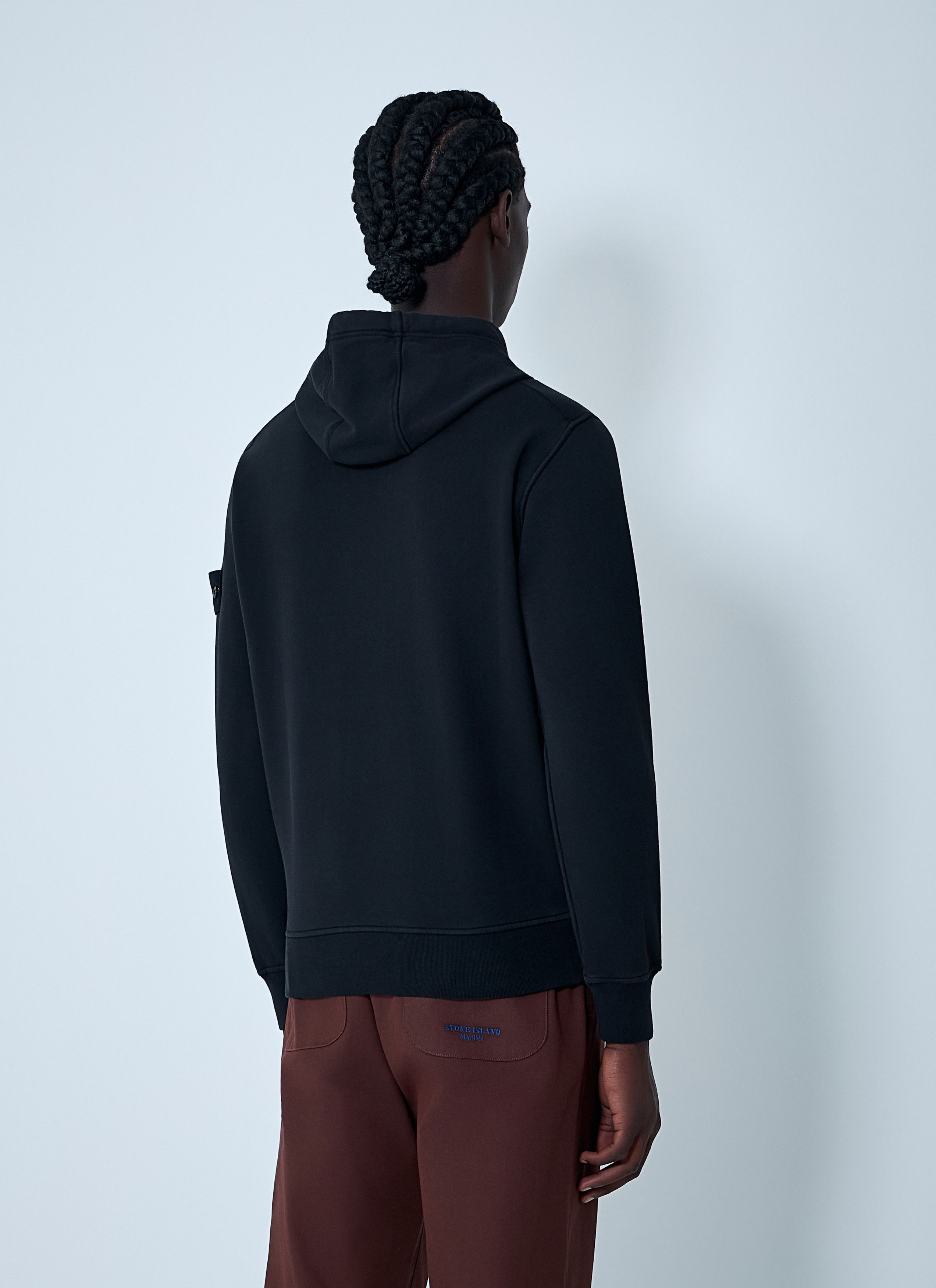 Stone Island Compass Patch Hooded Sweatshirt Size US S / EU 44-46 / 1 - 4 Thumbnail