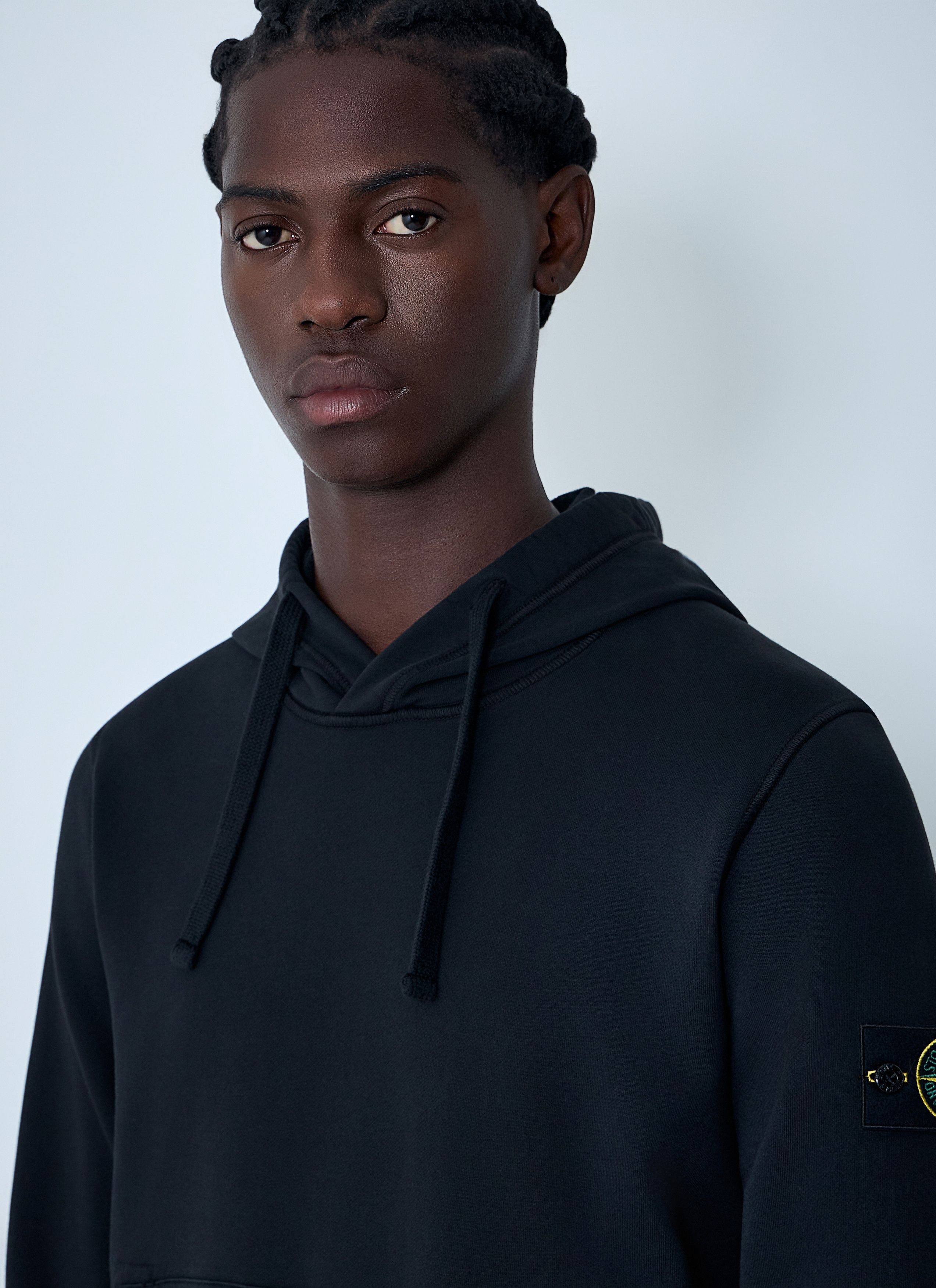 Stone Island Compass Patch Hooded Sweatshirt Size US S / EU 44-46 / 1 - 5 Thumbnail