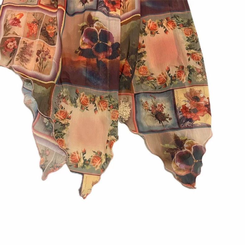 Jean Paul Gaultier Jean Paul Gaultier Vintage Floral Dress Size US 30 / EU 46 - 4 Thumbnail