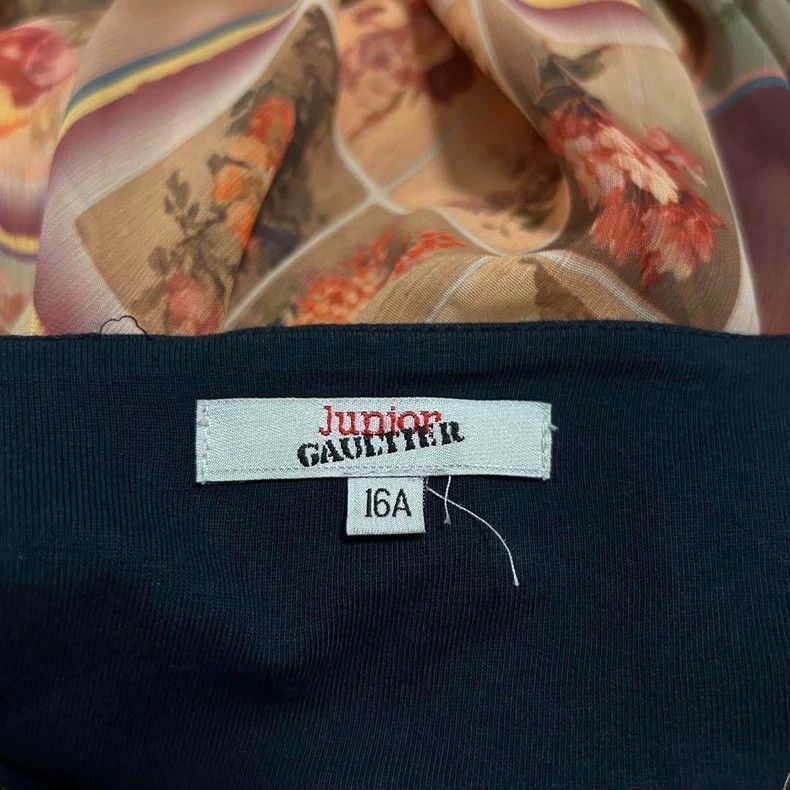 Jean Paul Gaultier Jean Paul Gaultier Vintage Floral Dress Size US 30 / EU 46 - 6 Thumbnail