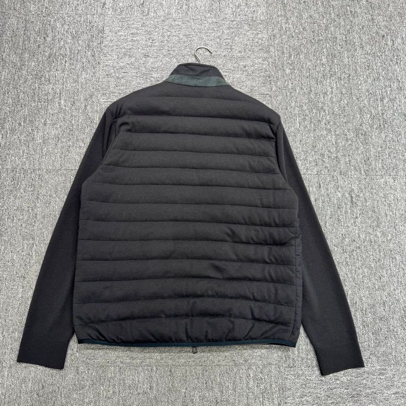 Loro Piana Loro Piana Quilted Knit Panel Down Jacket Size US XL / EU 56 / 4 - 5 Thumbnail