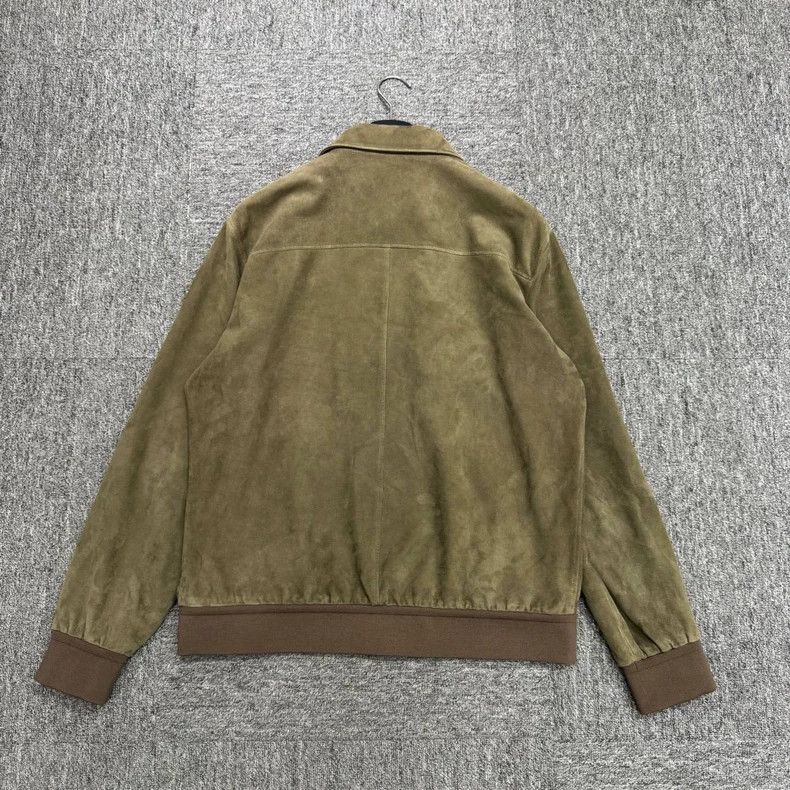 Loro Piana Loro Piana Suede Leather Jacket Size US XL / EU 56 / 4 - 5 Thumbnail
