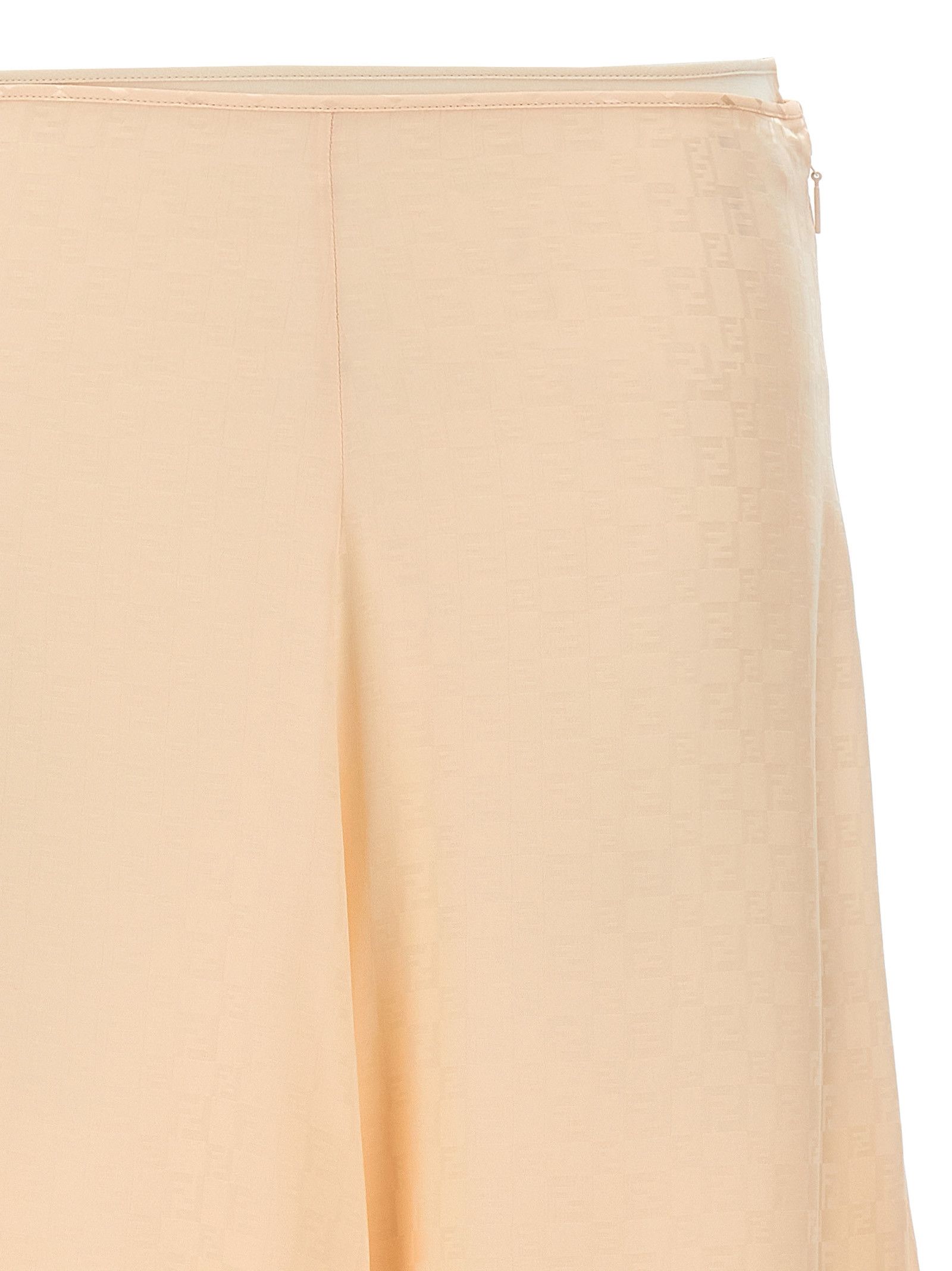 Fendi Ff Silk Skirt Size 28" / US 6 / IT 42 - 3 Thumbnail