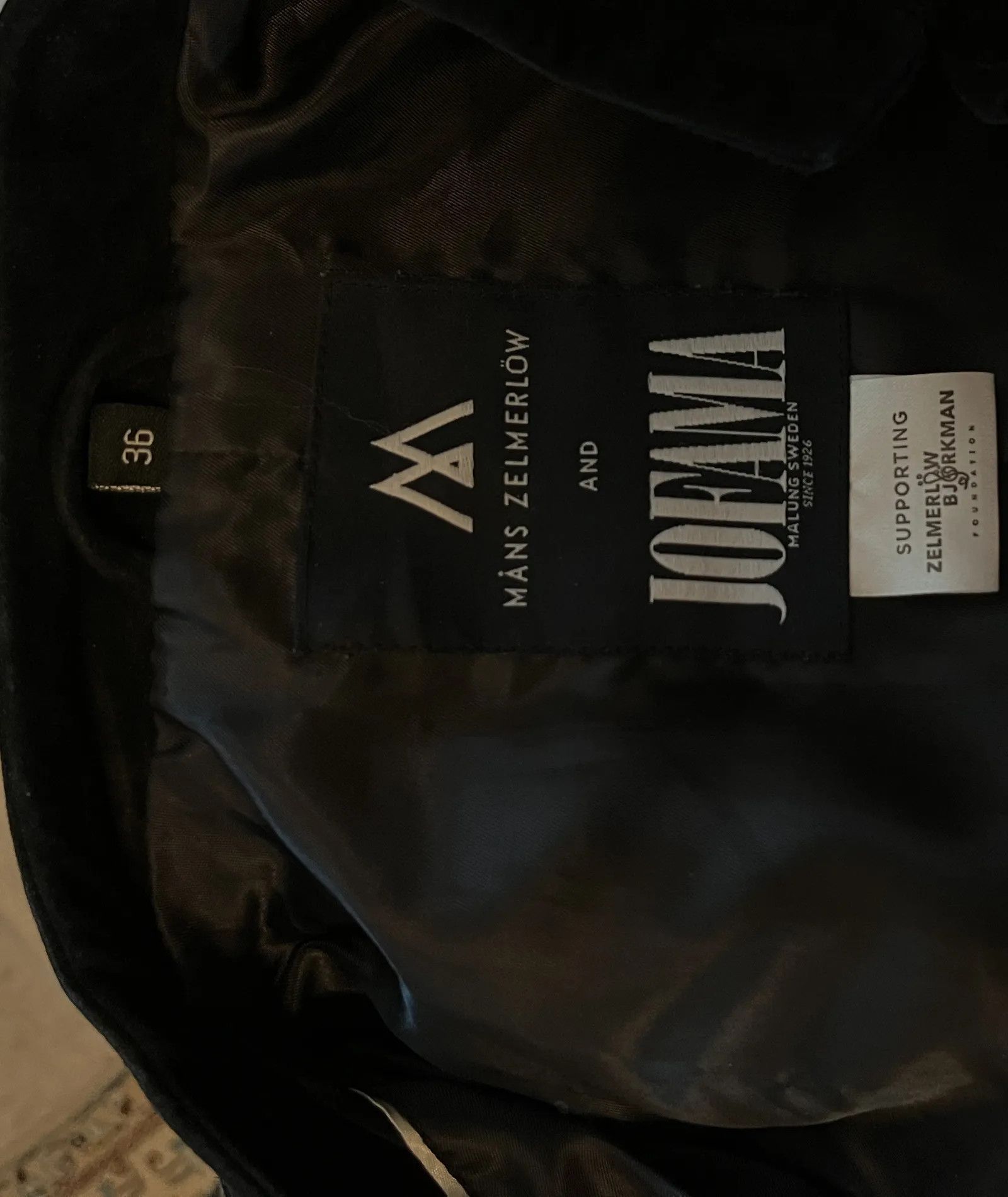 JOFAMA Måns Zelmerlöw and Jofama Leather Jacket Size XS / US 0-2 / IT 36-38 - 2 Thumbnail