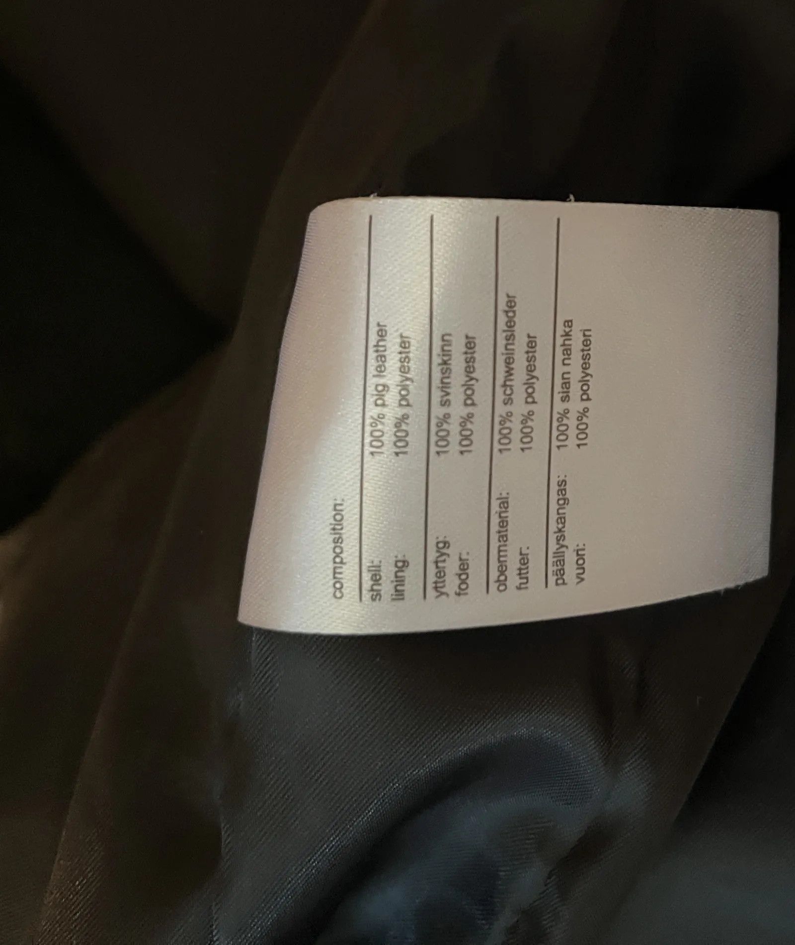 JOFAMA Måns Zelmerlöw and Jofama Leather Jacket Size XS / US 0-2 / IT 36-38 - 3 Thumbnail