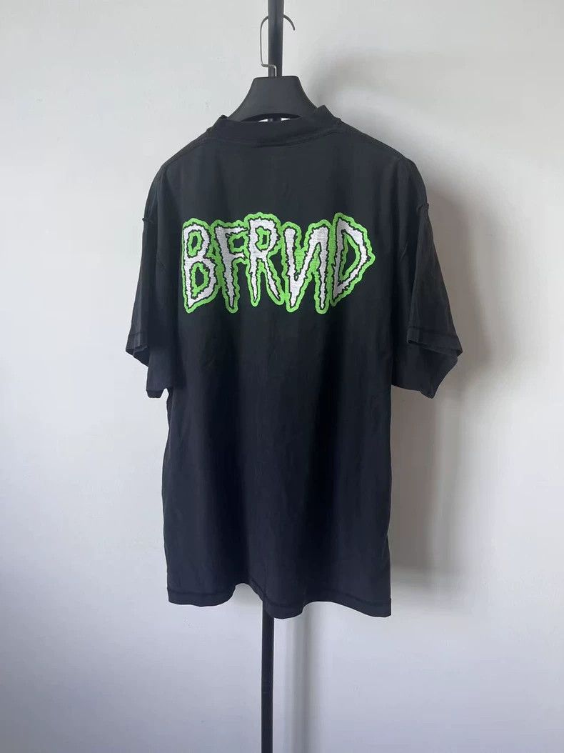 Balenciaga Balenciaga BFRND Logo Print Short Sleeve T-shirt-yf Size US M / EU 48-50 / 2 - 2 Thumbnail