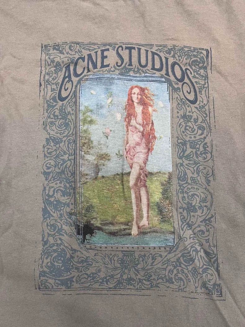Acne Studios Acne Studios Layered Print Oversized Long Sleeve T-shirt-yf Size US S / EU 44-46 / 1 - 3 Thumbnail