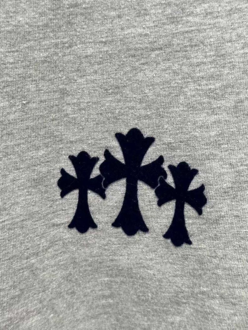 Chrome Hearts Chrome Hearts Gray Cross Long Sleeve Shirt-yf Size US S / EU 44-46 / 1 - 4 Thumbnail