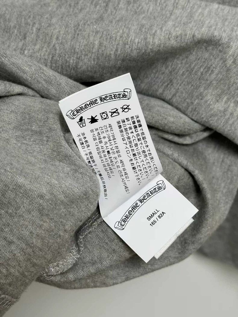 Chrome Hearts Chrome Hearts Gray Cross Long Sleeve Shirt-yf Size US S / EU 44-46 / 1 - 7 Thumbnail