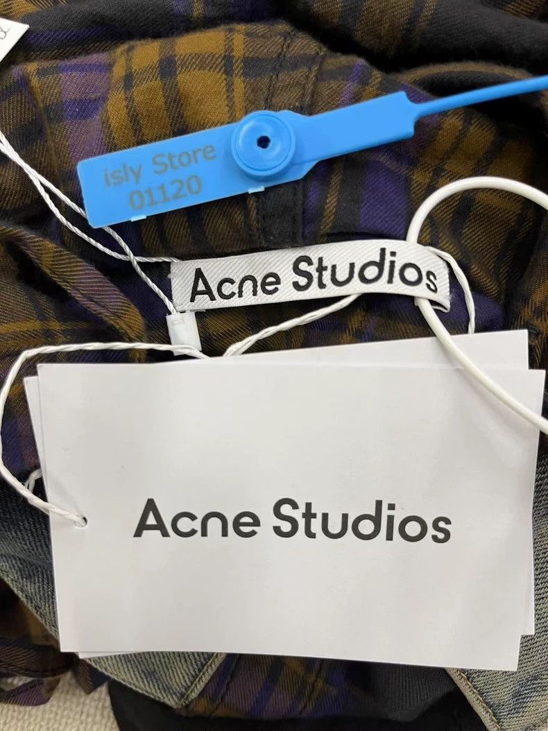 Acne Studios Acne Studios Denim Plaid Layered Jacket-yf Size US M / EU 48-50 / 2 - 3 Thumbnail