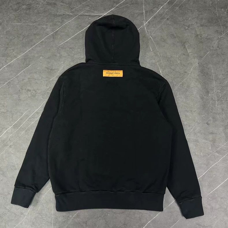 Louis Vuitton Louis Vuitton Graffiti Logo Hoodie-yf Size US M / EU 48-50 / 2 - 2 Thumbnail