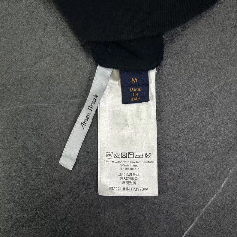 Louis Vuitton Louis Vuitton Graffiti Logo Hoodie-yf Size US M / EU 48-50 / 2 - 6 Thumbnail