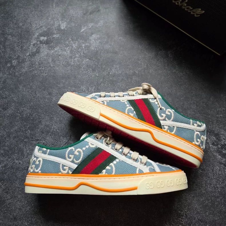 Gucci Gucci Tennis Vintage Logo Sneakers-yf Size US 5 / EU 37 - 4 Thumbnail