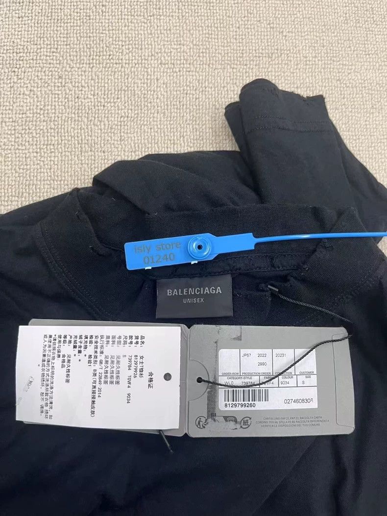 Balenciaga Balenciaga Letter Print Loose Fit T-Shirt-yf Size US S / EU 44-46 / 1 - 4 Thumbnail
