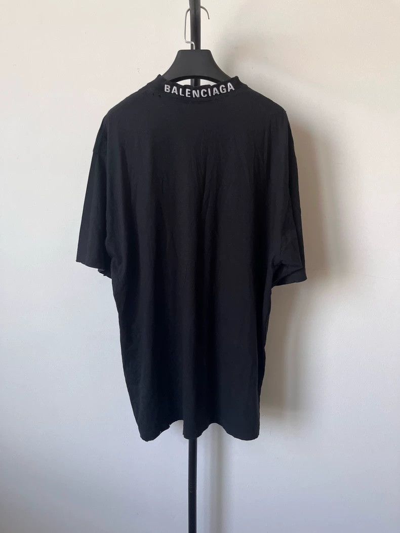 Balenciaga Balenciaga Letter Print Loose Fit T-Shirt-yf Size US S / EU 44-46 / 1 - 2 Thumbnail