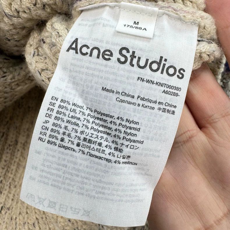 Acne Studios Acne Studios Striped Knit Sweater-yf Size US M / EU 48-50 / 2 - 6 Thumbnail
