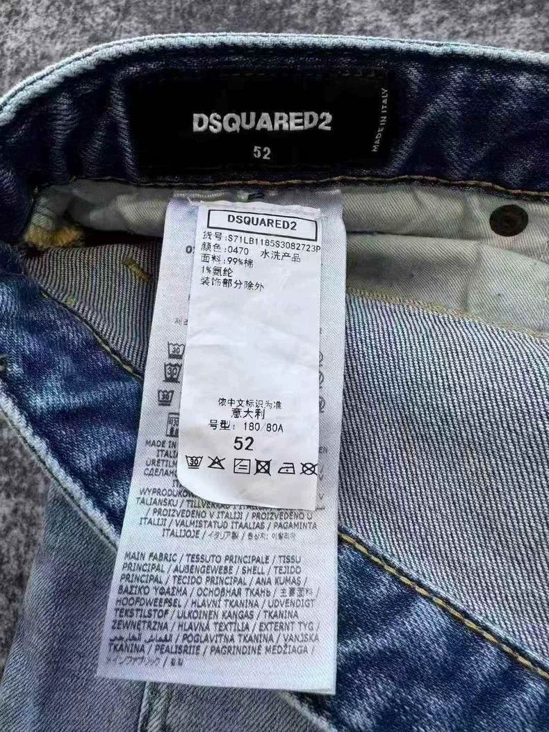 Dsquared2 Dsquared2 Distressed Knee Denim Jeans-yf Size US 34 / EU 50 - 4 Thumbnail