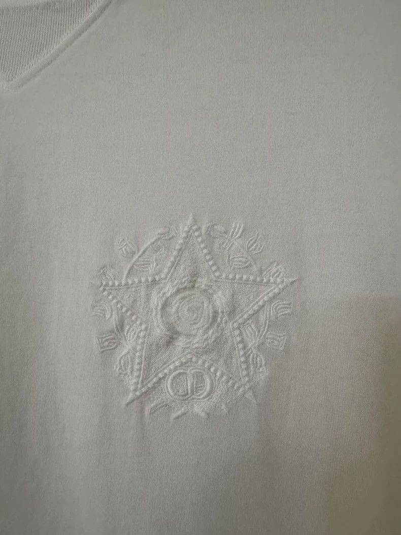 Dior Dior Star Embroidery Short Sleeve Tee-yf Size US S / EU 44-46 / 1 - 2 Thumbnail