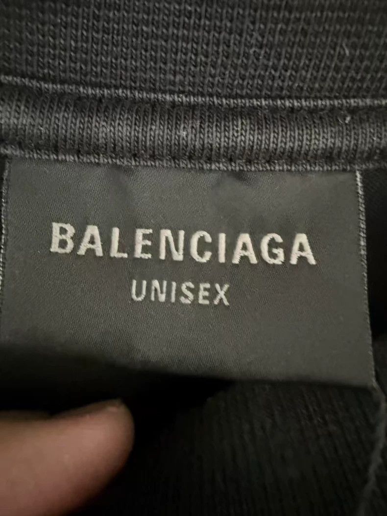 Balenciaga Balenciaga Silver Tape Short Sleeve T-shirt-yf Size US XS / EU 42 / 0 - 3 Thumbnail