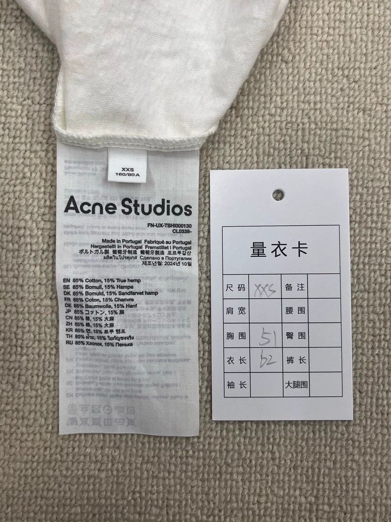 Acne Studios Acne Studios 25SS Heart Logo Longsleeve-yf Size US XXS / EU 40 - 5 Thumbnail