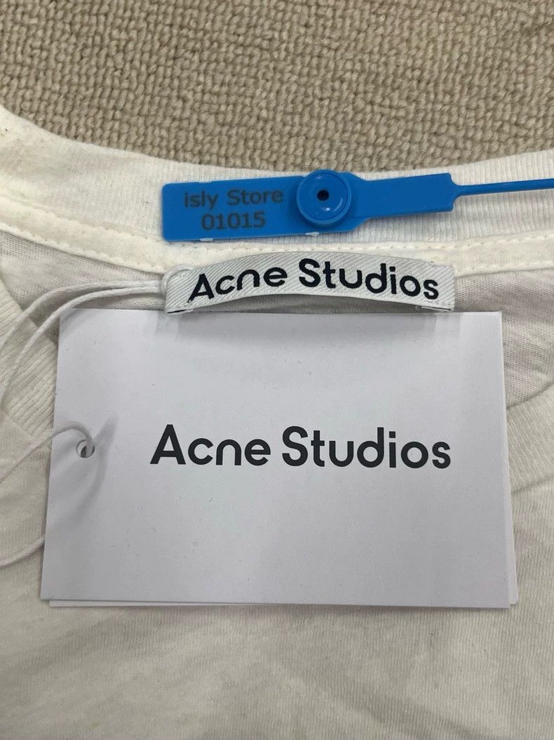 Acne Studios Acne Studios 25SS Heart Logo Longsleeve-yf Size US XXS / EU 40 - 4 Thumbnail